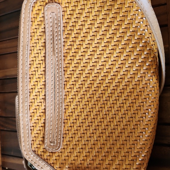 Crossbody bag rattan lookalike - Picture 3 of 4